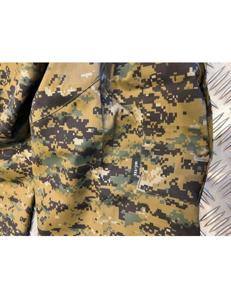 Mil-tec teesar pantalon bdu en ripstop camo digital woodland neuf taille s