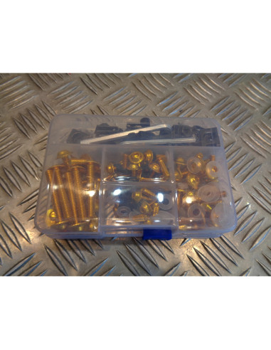 177 vis boulon ecrou clips jaune cache carenage carrosserie moto scooter fixatio