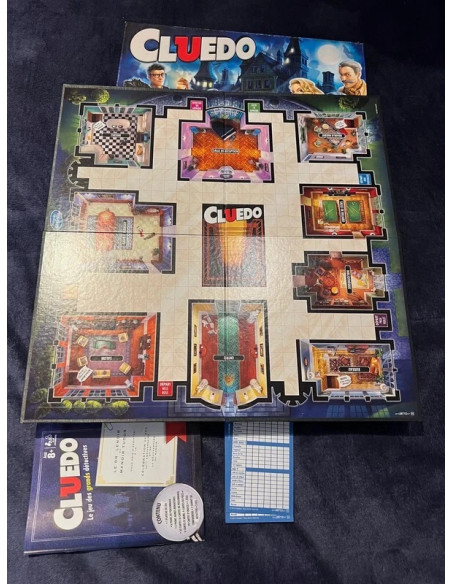 jeu de societe cluedo de hasbro comme neuf