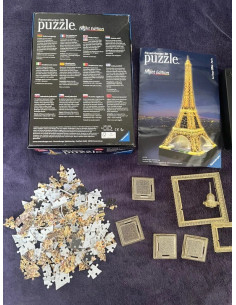 puzzle tour Eiffel 3d night edition ravensburger 2