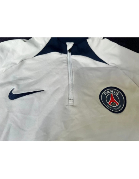 T shirt sweat manche longues haut entraînement psg football nike dri fit enfant