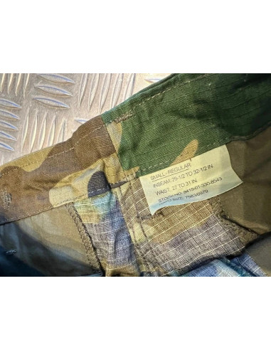 mil-tec teesar pantalon bdu en ripstop Woodland neuf taille s 11840020