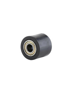 roulette de chaine transmission universel adaptable 38 mm diametre 10 mm noir po