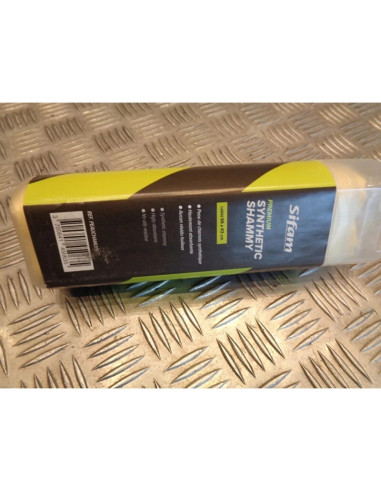 peau de chamois sifam 660mm x 430mm x 2mm pour nettoyage carrosseriemoto voiture