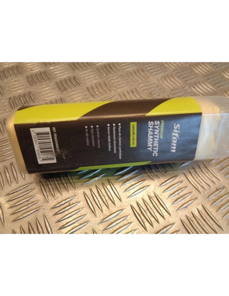 peau de chamois sifam 660mm x 430mm x 2mm pour nettoyage carrosseriemoto voiture