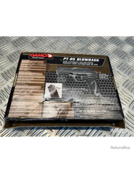 GAMO PT 85 Blowback Semi-Auto CO2 4.5mm (3.5 Joules)