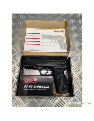 GAMO PT 85 Blowback Semi-Auto CO2 4.5mm (3.5 Joules)