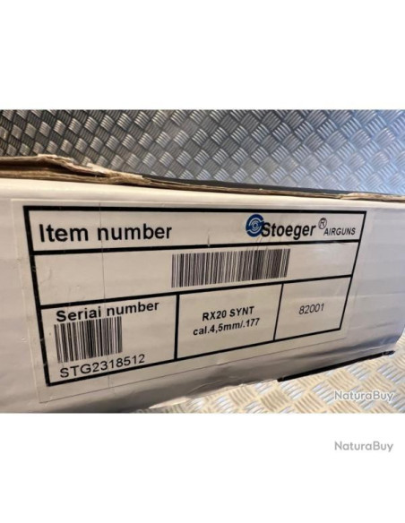 Carabine STOEGER Rx20 Dynamic 19.9 Joules Cal 4.5mm