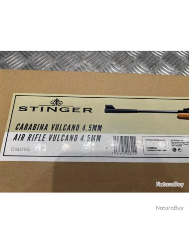 CARABINE VULCANO STINGER 4.5mm