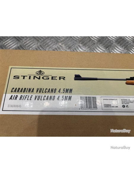 CARABINE VULCANO STINGER 4.5mm