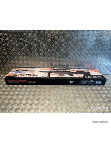 Carabine à air comprimé Black Ops type sniper cal. 4,5 mm Gas Piston 19.9 joules