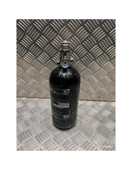 bouteille alu 0.8L air paintball joints et mano preset neuf