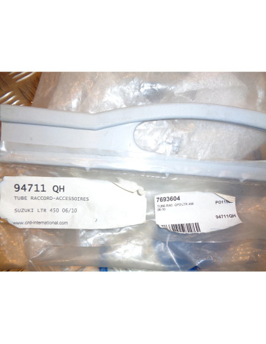 tube intermediaire raccord pot echappement crd inox qp2 quad suzuki 450 ltr 2006