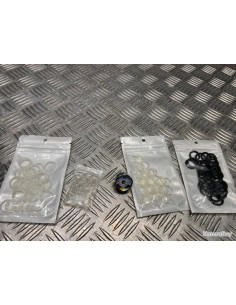 Bouteille alu 0.5L air paintball joints et mano preset neuf 2