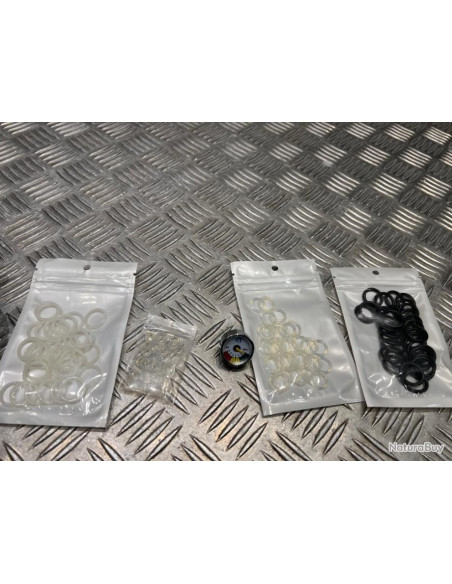 Bouteille alu 0.5L air paintball joints et mano preset neuf