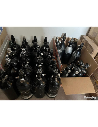 Bouteille alu 0.5L air paintball joints et mano preset neuf