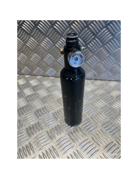Bouteille alu 0.2L air paintball joints et mano neuf