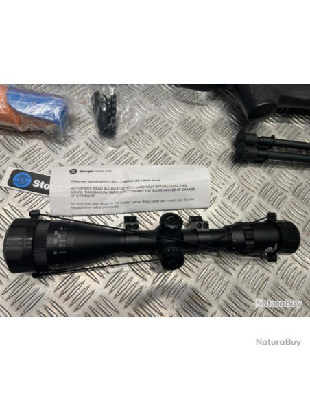 pack carabine Stoeger RX20 Tac Suppressor 4.5mm (20 Joules)