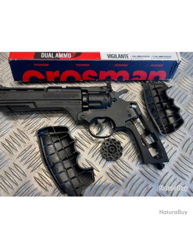 Pistolet Revolver Crosman Vigilante 4.5 mm - 3.9 joules co2