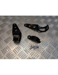 jeu patte platine support phare optique universel adaptable 38 - 48 mm moto mult 2