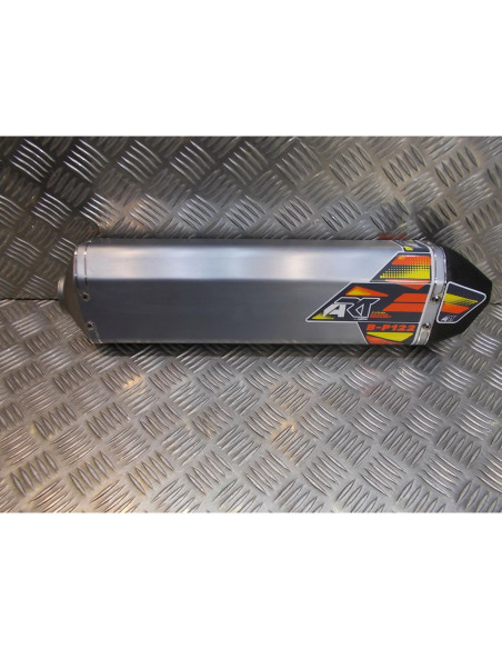 ligne pot echappement inox art b-p122 silencieux alu moto husqvarna fe 450 76906