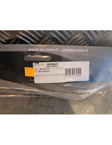 pare brise bulle saute vent bulster fume gris scooter honda 125 pcx secdem