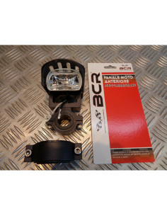 phare additionnel eclairage avant ampoule h3 12V - 55W moto scooter velo tube 25