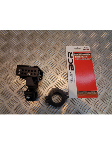 phare additionnel eclairage avant ampoule h3 12V - 55W moto scooter velo tube 25