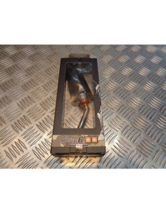 retroviseur droit stage6 chrome type f1 universel adaptable m8 scooter moto