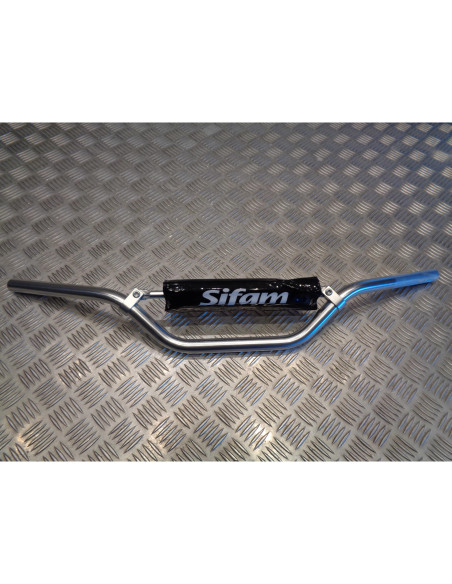 guidon moto cross aluminium chrome Minicross dirt bike et autre