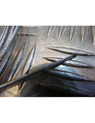 cable de frein tete ogive 8 x 11 1.80 m 20 / 10 19 brins moto scooter quad unive