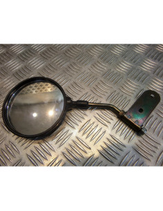 retroviseur reversible noir a pince pour pare brise universel adaptable scooter