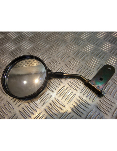 retroviseur reversible noir a pince pour pare brise universel adaptable scooter