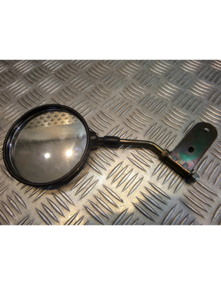 retroviseur reversible noir a pince pour pare brise universel adaptable scooter