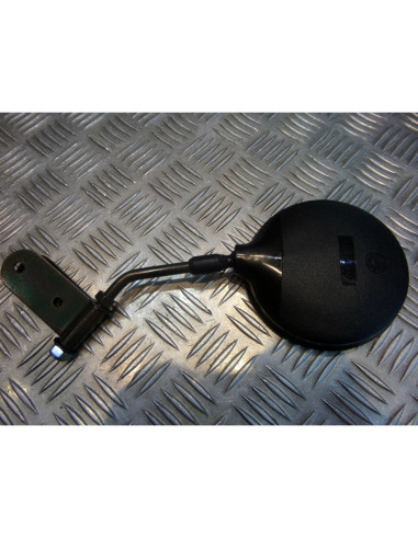 retroviseur reversible noir a pince pour pare brise universel adaptable scooter