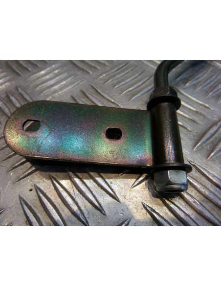 retroviseur reversible noir a pince pour pare brise universel adaptable scooter