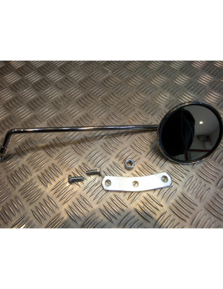 retroviseur droit diam 10 chrome scooter vespa 50 90 100 125 150 175 200 px gs r