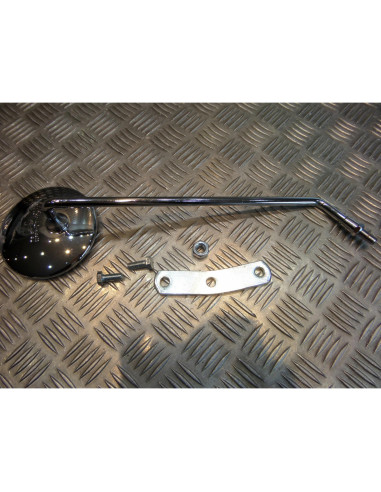 retroviseur droit diam 10 chrome scooter vespa 50 90 100 125 150 175 200 px gs r