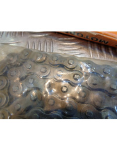 kit chaine axring moto honda nx 250 j 1988 - 94 pignon 13 x couronne 41 dents ch 2