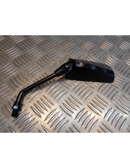 retroviseur gauche f1 m10 x 25 look carbone universel moto scooter quad
