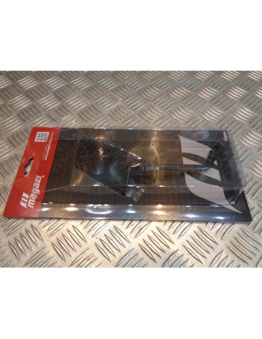 retroviseur gauche f1 m10 x 25 look carbone universel moto scooter quad