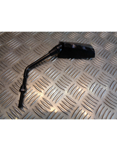 retroviseur gauche f1 deluxe m8 x 175 look carbone universel adaptable scooter m