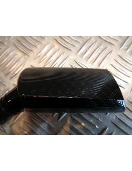 retroviseur gauche f1 deluxe m8 x 175 look carbone universel adaptable scooter m
