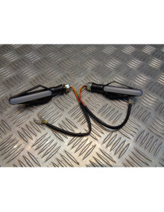 2 x clignotant 24 led orange et feu stop rouge integre moto scooter quad ...