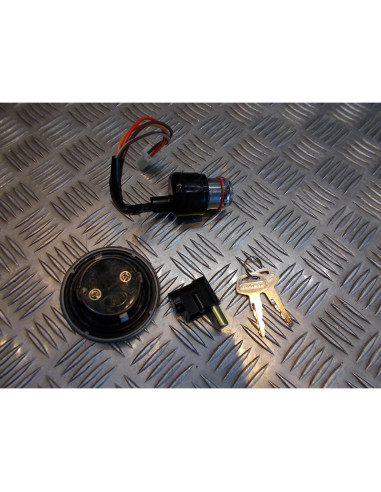 kit neiman contacteur cle serrure bouchon essence pour moto suzuki 125 gn