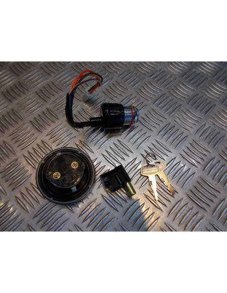 kit neiman contacteur cle serrure bouchon essence pour moto suzuki 125 gn