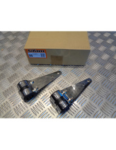 jeu de patte de fixation de phare sur tubes diam 22mm et 33mm de moto