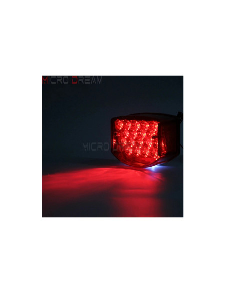 feu arriere led universel adaptable moto style vintage ancien old school chopper
