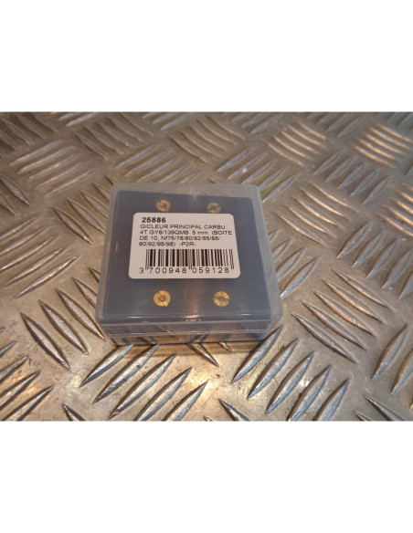 10 gicleur 5mm carburateur 4 temps gy6 139qmb n° 75 , 78 , 80 , 82 , 85 , 88 , 9