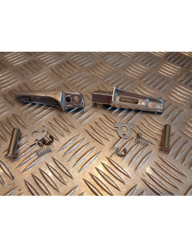 paire cale repose pied passager arriere pour moto Suzuki gsx 600 r gsxr 750 1000